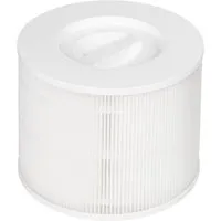 homcom filtre pour purificateur d'air filtration en 3 étapes avec pré-filtre, filtre à charbon actif, filtre hepa - dim. ø 19,3 x 14,8h cm