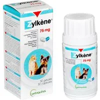 vétoquinol zylkène 75 mg pour chat et chien < 10 kg - 30 gélules