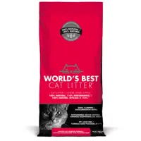litière world's best cat litter extra strength, sans parfum - 12,7 kg