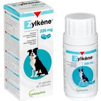 vétoquinol zylkène 225 mg pour chien 10 - 30 kg - 30 gélules