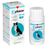 vétoquinol zylkène 225 mg pour chien 10 - 30 kg - lot % : 2 x 30 gélules