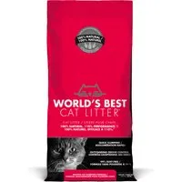 litière world's best cat litter extra strength, sans parfum - lot % : 2 x 12,7 kg