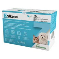 vétoquinol zylkène 75 mg pour chat et chien < 10 kg - 100 gélules