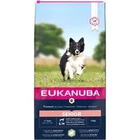 lots économiques eukanuba - senior small & medium breed agneau, riz (2 x 12 kg)