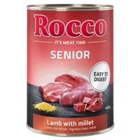 rocco senior 24 x 400 g - agneau, millet