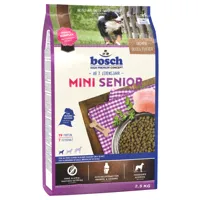 bosch mini senior - lot % : 3 x 2,5 kg