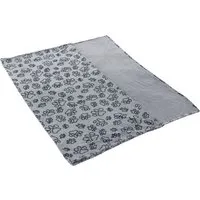 couverture smartpet pawzzz - l 200 x l 150 cm (grise, noire)