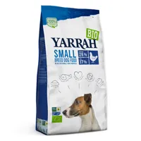offre d'essai : yarrah bio 2 kg pour chien - small breed poulet bio