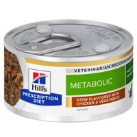 hill’s prescription diet metabolic mijoté poulet - 24 x 82 g