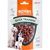 friandises pour chien au canard boxby duck trainers 5 x 100 g