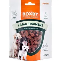 boxby lamb trainers - friandises pour chien à l&apos;agneau 15 x 100 g