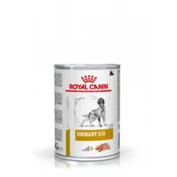 royal canin veterinary urinary s/o loaf pâtée pour chien 2 lots (24 x 410 g)