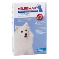 milbemax vermifuge à croquer small pour chien et chiot 8 comprimés