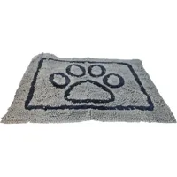 tapis imperméable 89 x 66 cm - chien gris