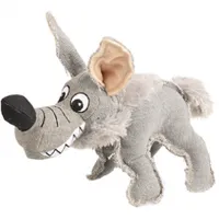 jouet sonore hyène en toile pour chien une pièce