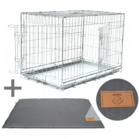 brekz pack avantage : cage pour chien (galvanisée) xl