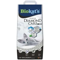 litière pour chat biokat diamond care classic 10 litres
