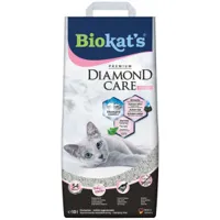 litière pour chat biokat diamond care fresh 10 litres