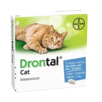 drontal cat vermifuge pour chat 2 comprimés