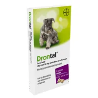 drontal dog tasty 150/144/50 mg vermifuge pour chien 12 comprimés