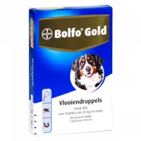 bolfo gold 400 gouttes anti-puces pour chien 4 pipettes