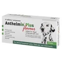 anthelmin plus 4 tablettes pour chien 4 comprimés