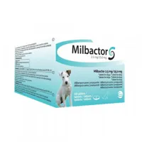 milbactor vermifuge pour chien petit/chiot 48 comprimés
