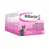milbactor vermifuge pour chaton 48 comprimés