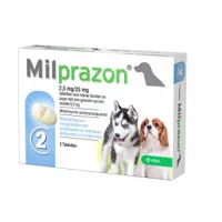 milprazon vermifuge pour chien et chiot (0,5 - 5 kg) 4 comprimés