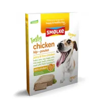 smølke tasty chicken pâtée pour chien au poulet fraîchement cuit à la vapeur 2 trays (20 x 395 g)