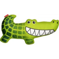 red dingo durables jouets pour chien crocodile