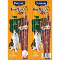 vitakraft beefstick viande de gibier pour chien (4 pcs) 3 paquets