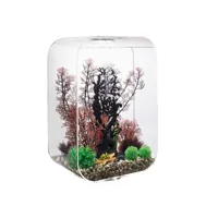 aquarium 60l contours transparent - life 60 mcr transparent