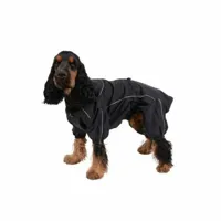 imperméable noir pour chien manchester kerbl taille xxl longueur 60 cm