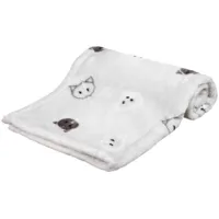 trixie - couverture mimi 70 x 50 cm pour chat gris