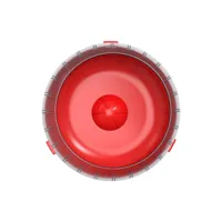 zolux - roue d'exercice silencieuse rody 3 - rouge grenade
