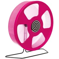 trixie - roue d'exercice pour hamster, diamètre : 28 cm, coloris aléatoire multicolor