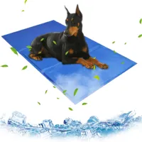 tapis de refroidissement tapis réfrigérant animaux couverture réfrigérante bleu tapis pour animaux de compagnie siège auto coussin réfrigérant