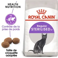 royal canin stérilisé 37 croquettes chat 4 kg