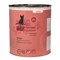 catz finefood 6x800 g n° 3 volaille