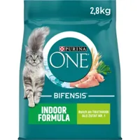 purina one bifensis indoor formula pour chats domestiques 2,8 kg