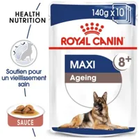 royal canin maxi ageing 8+ nourriture humide chien