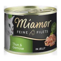miamor feine filets en gelée thon et légumes 12x185 g