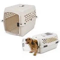 cage de transport vari kennel traditionnelle, caisse transport pour chien et chat