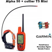 garmin alpha 50 avec collier t5 mini