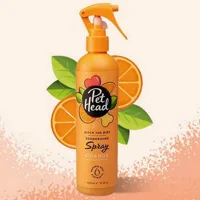 spray ditch the dirt, nettoyant à sec désodorisant parfum orange 300 ml - pet head