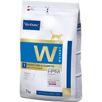 2x7kg virbac veterinary hpm weight loss & diabetes - croquettes pour chat