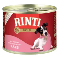 12x185g gold bouchées de veau rinti - nourriture pour chien