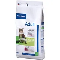 2x12kg adult neutered virbac veterinary hpm pour chat - croquettes pour chat