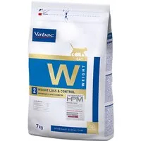 2x7kg virbac veterinary hpm w2 weight loss and control - croquettes pour chat
